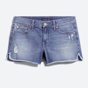 Cutoff denim shorts women’s size 29/8